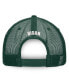 Men's White, Green NDSU Bison Tone Down Trucker Snapback Hat