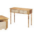 Фото #4 товара Мебель для прихожей с 2 ящиками Белый Коричневый Древесина манго 98 x 77 x 42 cm Листья