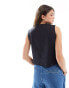 Levi's Lorelai sleeveless button down top in black