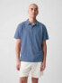 Фото #1 товара Linen-Cotton Polo Shirt