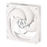 Фото #4 товара Arctic P12 PWM PST (White/White) Pressure-optimised 120 mm Fan with PWM PST - Fan - 12 cm - 1800 RPM - 0.3 sone - 56.3 cfm - 95.65 m³/h