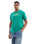 Levi's corder headline logo relaxed fit t-shirt in green grün, XL - 111 CM - 116 CM - фото #4