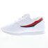 Фото #8 товара Fila Machu 1CM00555-125 Mens White Synthetic Lifestyle Sneakers Shoes 8