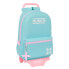 School Rucksack with Wheels Munich Heaven Celeste 30 x 46 x 14 cm