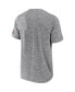 Фото #4 товара Men's NFL x Darius Rucker Collection by Heather Gray Tampa Bay Buccaneers Slub Henley T-shirt