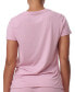 Фото #14 товара Women's Short-Sleeve Crewneck Sleep Tee