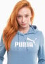 Фото #3 товара Puma Bluza damska Puma ESS Logo Hoodie niebieska 586797 20 L