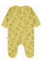 Erkek Bebek Patikli Tulum 0-24 Ay Soft Sarı