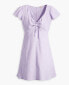 Levi's Women's Skylar Flutter Sleeve Dress Size XS Purple Rose New