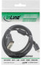 Фото #4 товара InLine HDMI-DVI Cable 19 Pin male / 18+1 male + ferrite choke black 0.5m
