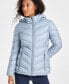 ფოტო #3 პროდუქტის Women's Packable Hooded Puffer Coat, Created for Macy's