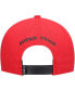Big Boys and Girls White, Red Super Trik Snapback Hat