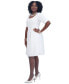 ფოტო #5 პროდუქტის Women's Caroline Crepe Scoop-Neck Dress