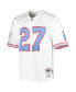 Фото #3 товара Men's Eddie George White Houston Oilers 1996 Legacy Replica Jersey