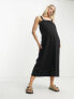 Cotton On Maternity loose maxi dress in black