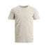 JACK & JONES Basic T-shirt Бежевый, XL - фото #2