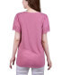 ფოტო #2 პროდუქტის Women's Short Eyelet-Cut-out Sleeve Scoop Neck Top