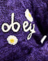 Фото #4 товара Obey flora knitted jumper in purple