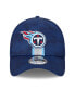 Фото #4 товара Men's Navy Tennessee Titans 2024 Sideline 39THIRTY Flex Hat