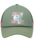 Women's Green Dig This Trucker Snapback Hat