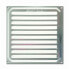 BRINOX Aluminium 15x15 cm Ventilation Grille