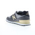 New Balance 574 U574LGG Mens Gray Suede Lace Up Lifestyle Sneakers Shoes