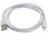 Фото #9 товара IC Intracom Techly ICOC-APP-8WHTY2 - 1 m - Lightning - USB A - Male - Male - White