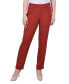 ფოტო #1 პროდუქტის Women's Scuba Crepe Ankle Pants