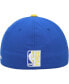 Фото #2 товара Men's Royal Golden State Warriors Hardwood Classics Coast to Coast Fitted Hat