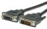 Фото #2 товара Разъем DVI-D Dual Link кабель Monitor DVI на 1 м VALUE черного цвета - M/F 1.0 м