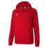 Puma Teamgoal 23 Pullover Hoodie Mens Red Casual Outerwear 65658001