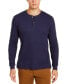 Фото #1 товара Men's Thermal Henley Shirt, Created for Macy's