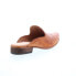 Фото #8 товара Bed Stu Brenda F392013 Womens Brown Leather Slip On Mule Flats Shoes 6.5
