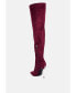 Фото #3 товара jaynetts stretch suede micro over the knee boots