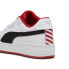 Фото #3 товара Puma Ferrari CA Pro 30806603 Mens White Leather Motorsport Sneakers Shoes