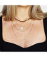 ფოტო #3 პროდუქტის Extra Large Mother of Pearl Single Clover Necklace