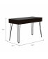 Фото #5 товара Oakland Writing Desk with Two Drawers and Hairpin Legs