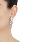 ფოტო #2 პროდუქტის Cultured Freshwater Button Pearl (4 - 8-1/2mm) & Cubic Zirconia Vine Cluster Drop Earrings
