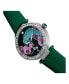 Quartz Camilla Collection Teal Leather Watch 38Mm