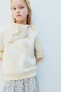 Фото #5 товара Юбка-шорты из рельефной ткани с цветочным принтом ZARA
