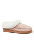 Тапочки Dearfoams Nyla Felted Plaid Clog