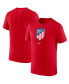 Фото #2 товара Men's Red Atletico de Madrid Crest T-shirt