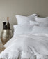 Фото #1 товара Washed Linen Relaxed Solid Duvet Cover, Twin/Twin XL