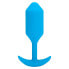 Anal plug B-Vibe Vibrating Snug 3 Blue (3,7 x 13,8 x 1 cm)