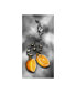 Фото #1 товара Roderick Stevens Orange Splash over Marble Canvas Art - 36.5" x 48"