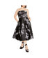 Фото #1 товара Plus Size Tiffany Bloom Dress