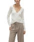 ფოტო #1 პროდუქტის Women's Willow Long-Sleeve V-Neck Knit Top