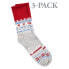 NZA NEW ZEALAND Beckett socks 3 pairs Reef Red, 41-46 - фото #2