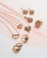 ფოტო #2 პროდუქტის Chocolate Diamond Ombré Heart 18" Pendant Necklace (1-1/2 ct. t.w.) in 14k Rose Gold