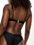 Фото #5 товара South Beach mix and match monowire bikini top with in black